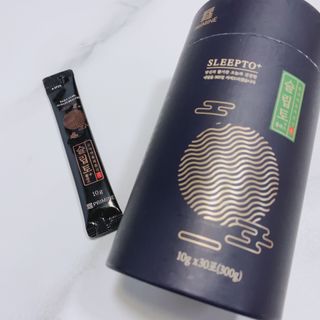 프리마인 자체 기업부설 연구소에서 찾아낸 건강한 수면의 비밀.  슬립토 플러스 30포 — 5점을 준 리뷰어가 2021년 10월 올린 사용 사진