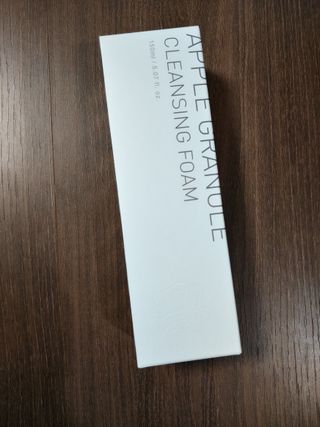 [크리스앤릴리] 애플 그래뉼 클렌징폼 — 4.5점을 준 리뷰어가 2022년 9월 올린 사용 사진