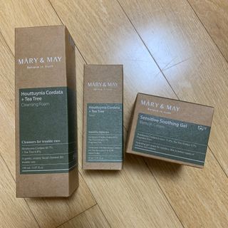 마리엔메이 센서티브 수딩 젤 크림 + 어성초 티트리 추출물 세럼 + 어성초 티트리 모공 클렌징 폼 — 4.5점을 준 리뷰어가 2021년 9월 올린 사용 사진