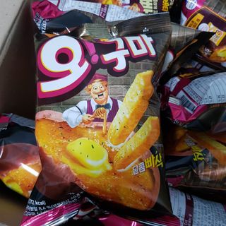 꿀버터 오!구마 꿀버터 오구마 16봉 — 5점을 준 리뷰어가 2021년 7월 올린 사용 사진