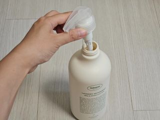 베베숲 홈 아기 세탁세제 브리즈가든향 — 5점을 준 리뷰어가 2024년 7월 올린 사용 사진