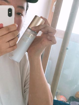 ODEAR ENDERMIC EGF COLLAGEN FLUID 오데어 엔더믹 이지에프 콜라겐 플루이드 — 5점을 준 리뷰어가 2022년 4월 올린 사용 사진