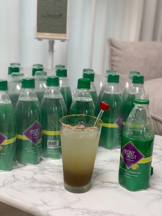 몽베스트 Montbest with Sparkling water Lemon OR Lime 20병(랜덤) — 5점을 준 리뷰어가 2022년 7월 올린 사용 사진