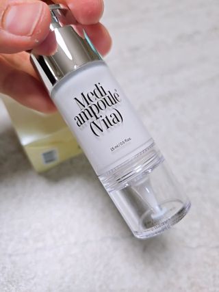 프리 (인스타체험단) [밀리밀리] 메디 앰플 비타 15ml — 5점을 준 리뷰어가 2025년 8월 올린 사용 사진