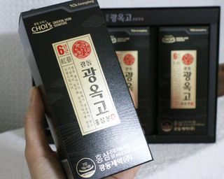 [광동제약] 광동 광옥고 홍삼 본 30포+쇼핑백 증정 — 4.5점을 준 리뷰어가 2021년 12월 올린 사용 사진