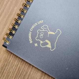 리훈 곰부 체크리스트+ 곰부 리무버블스티커 1장 — 5점을 준 리뷰어가 2021년 5월 올린 사용 사진