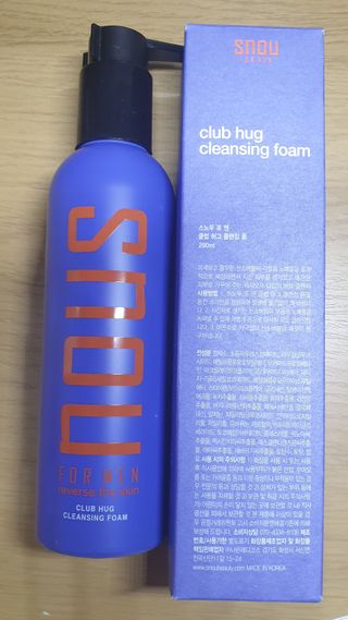 자민경 스노우포맨 클럽 허그 클렌징 폼 200ml — 5점을 준 리뷰어가 2021년 1월 올린 사용 사진