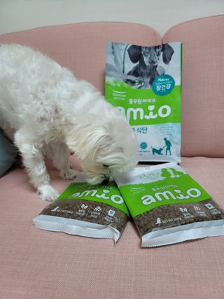 [풀무원아미오] 건강담은식단 1kg 3종 — 5점을 준 리뷰어가 2021년 2월 올린 사용 사진