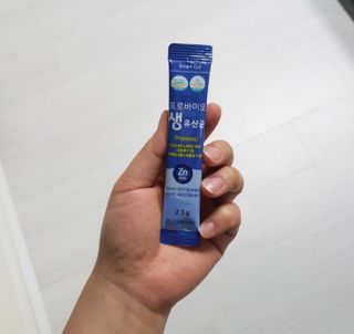 서울약사신협_프로바이오 생유산균 2.5g 160포 — 5점을 준 리뷰어가 2021년 7월 올린 사용 사진