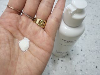 바르셀 저분자피쉬콜라겐 클랜징 파우더 화이트닝 각질제거 필링 워시 젠 90g — 5점을 준 리뷰어가 2021년 11월 올린 사용 사진