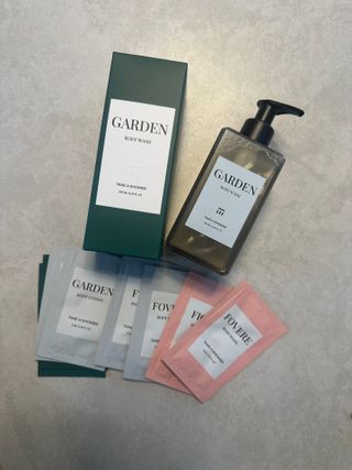 테이크어샤워 쿠팡) 가든 바디워시 GARDEN BODY WASH 250ML — 5점을 준 리뷰어가 2025년 9월 올린 사용 사진