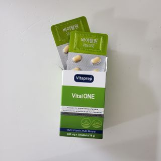 뉴트리션팩토리 비타프렙 바이탈원 종합비타민 멀티비타민 600mg — 5점을 준 리뷰어가 2021년 9월 올린 사용 사진