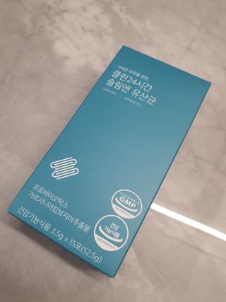 클린24시간 슬림앤유산균 1박스 (3.5g X 15포) — 5점을 준 리뷰어가 2023년 1월 올린 사용 사진