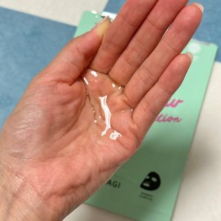 바노바기 코스메틱 바노바기 인젝션 마스크 (10매입) — 5점을 준 리뷰어가 2023년 6월 올린 사용 사진