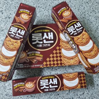 롯데제과 롯샌 카페크런치 — 5점을 준 리뷰어가 2021년 10월 올린 사용 사진