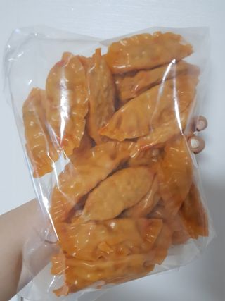 한만두 진한 해물맛 짬뽕만두 1kg — 5점을 준 리뷰어가 2021년 4월 올린 사용 사진