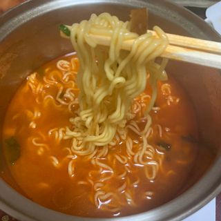 [풀무원] 자연은맛있다 정면, 백면, 홍면  세트 — 5점을 준 리뷰어가 2021년 4월 올린 사용 사진