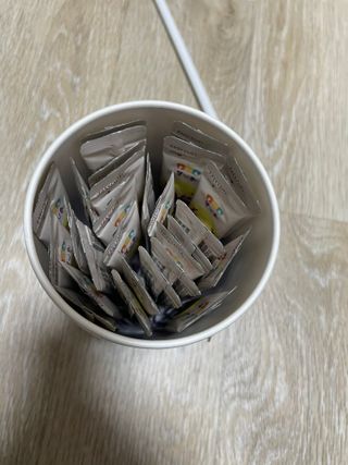 [몸엔용] 전국 이마트 런칭 신상, 아침을 깨우는 녹용 아침녹용 10g x 28포 — 4점을 준 리뷰어가 2021년 7월 올린 사용 사진