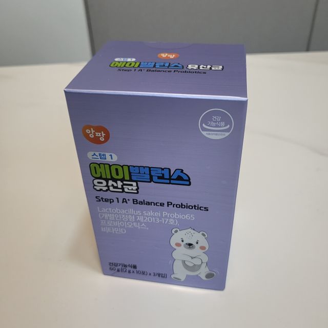 앙팡 스텝1 에이밸런스 유산균 2000mg x 30포 리뷰 사진
