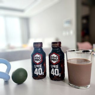 닥터유 프로 단백질 드링크 40g 초코 닥터유 프로 단백질드링크 40g 초코 — 5점을 준 리뷰어가 2024년 8월 올린 사용 사진