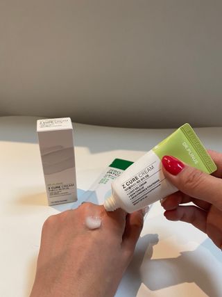닥터플리너스 제트 큐어 크림 30ml + 제로 트러블 패치 9EA — 5점을 준 리뷰어가 2022년 4월 올린 사용 사진
