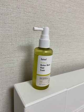 달리프 클로렐라 베러 루트 헤어토닉 100ml — 4점을 준 리뷰어가 2021년 4월 올린 사용 사진