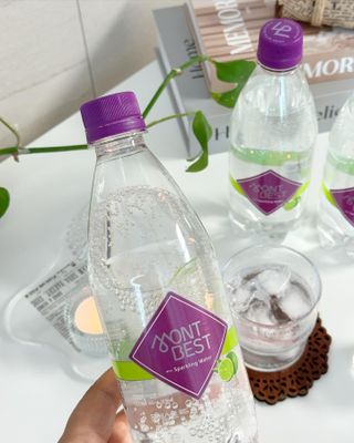 몽베스트 Montbest with Sparkling water Lemon OR Lime 20병(랜덤) — 5점을 준 리뷰어가 2024년 4월 올린 사용 사진