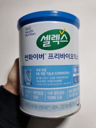 셀렉스 썬화이버 프리바이오틱스 — 5점을 준 리뷰어가 2021년 12월 올린 사용 사진