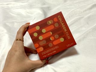 프리마인 귀족의 콜라겐, 92배 흡수율. 럭셔리 프리미엄 셀라브 콜라겐필름 30매 — 5점을 준 리뷰어가 2021년 12월 올린 사용 사진