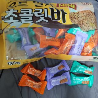 델리스 오트 밀키 초콜릿 바 — 5점을 준 리뷰어가 2022년 4월 올린 사용 사진