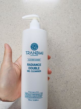 TRANDMI 트랜드미 래디언스 더블겔 클렌저 — 5점을 준 리뷰어가 2022년 9월 올린 사용 사진