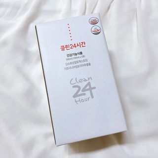 클린24시간 1BOX(5포) + 전용보틀(500ml) — 5점을 준 리뷰어가 2022년 8월 올린 사용 사진