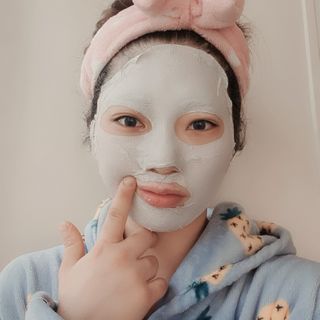 아이디플라코스메틱 페이스핏 플라스터 마스크 _ 리뉴얼 — 5점을 준 리뷰어가 2020년 12월 올린 사용 사진