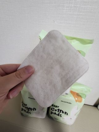 디어엘로디 유기농 무표백 건티슈 60매 — 5점을 준 리뷰어가 2022년 8월 올린 사용 사진
