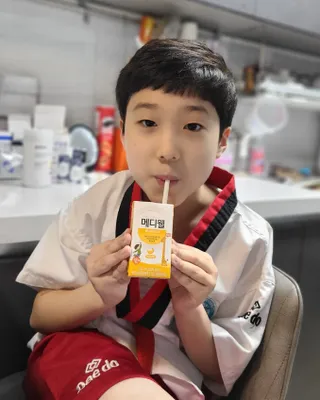 메디웰 페디아드링크 미니 바나나맛 — 5점을 준 리뷰어가 2022년 5월 올린 사용 사진