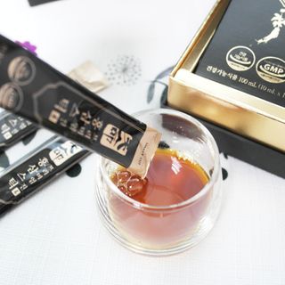 헬스업_천명진프리미엄홍삼스틱_10ml x 30포 — 5점을 준 리뷰어가 2021년 1월 올린 사용 사진