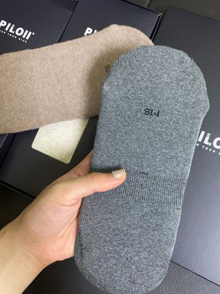 [사이즈가 있는 양말 필로이]남자 덧신 6족 선물 세트_나를 위한 선물or마음을 전하는 선물【 S, M, L, XL】 — 5점을 준 리뷰어가 2022년 6월 올린 사용 사진