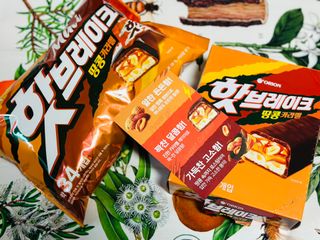 핫브레이크 땅콩카라멜 — 5점을 준 리뷰어가 2023년 5월 올린 사용 사진