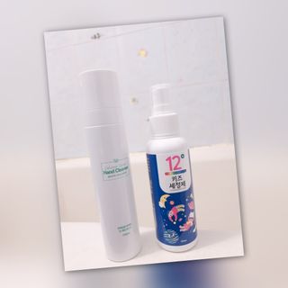 셀바이져 항균 스프레이 핸드워시 + 키즈세정제 SET — 4점을 준 리뷰어가 2021년 3월 올린 사용 사진