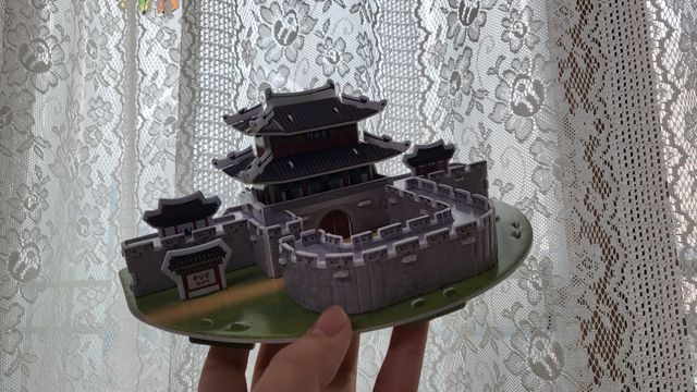 호남제일성 전주 풍남문 3D 입체퍼즐 리뷰 사진