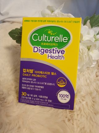 광동생활건강 나우[세계판매1위유산균] 컬처렐 다이제스티브 헬스 30캡슐 — 5점을 준 리뷰어가 2022년 7월 올린 사용 사진
