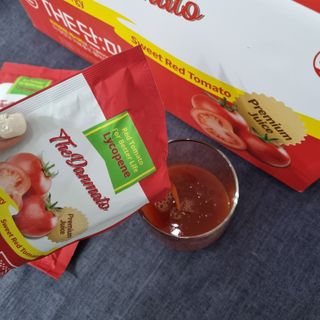 제이제이바이오 더단마토 프리미엄주스 100ml 30팩입 - 무설탕 스테비아 토마토즙 — 5점을 준 리뷰어가 2021년 12월 올린 사용 사진