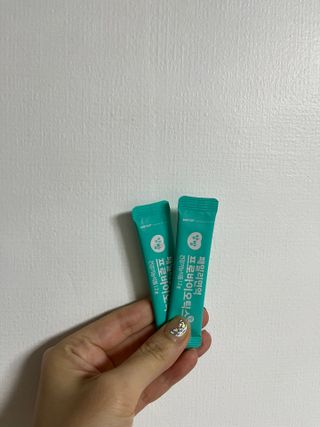 앙팡 패밀리면역 프로바이오틱스 2g x 100포 — 5점을 준 리뷰어가 2022년 11월 올린 사용 사진
