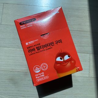 [푸름웰니스] 라바 멀티비타민 구미 36g — 5점을 준 리뷰어가 2022년 4월 올린 사용 사진