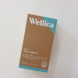 웰리카 저분자 피쉬콜라겐 10포 — 5점을 준 리뷰어가 2021년 3월 올린 사용 사진