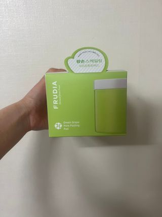 [후르디아] 약산성  모공 필링 패드(70매) — 5점을 준 리뷰어가 2022년 4월 올린 사용 사진