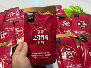 광동생활건강 [광동]진하고 깊은 풍미, 광동 보감쌍화진액 100mL * 18포 — 5점을 준 리뷰어가 2024년 8월 올린 사용 사진