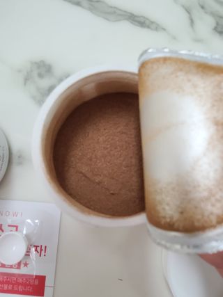 뉴트리션팩토리 하드코어버닝티 오리지널 — 4점을 준 리뷰어가 2021년 10월 올린 사용 사진
