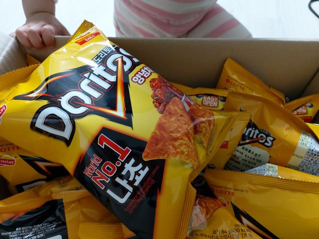도리토스 양념치킨맛 리뷰 사진