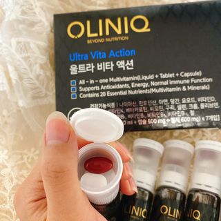 올리닉 울트라비타액션 — 5점을 준 리뷰어가 2021년 11월 올린 사용 사진